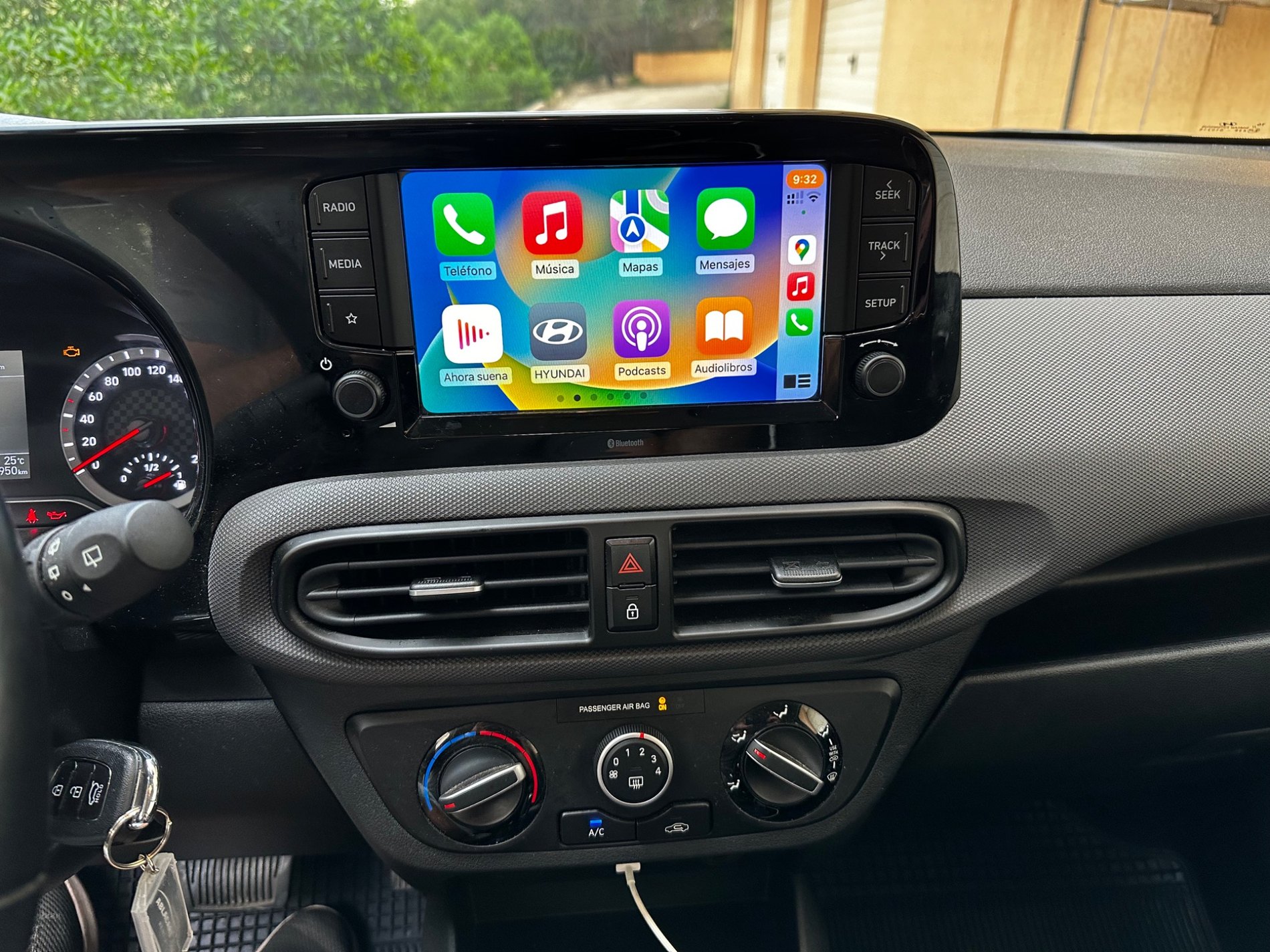 Pantalla táctil con Apple CarPlay