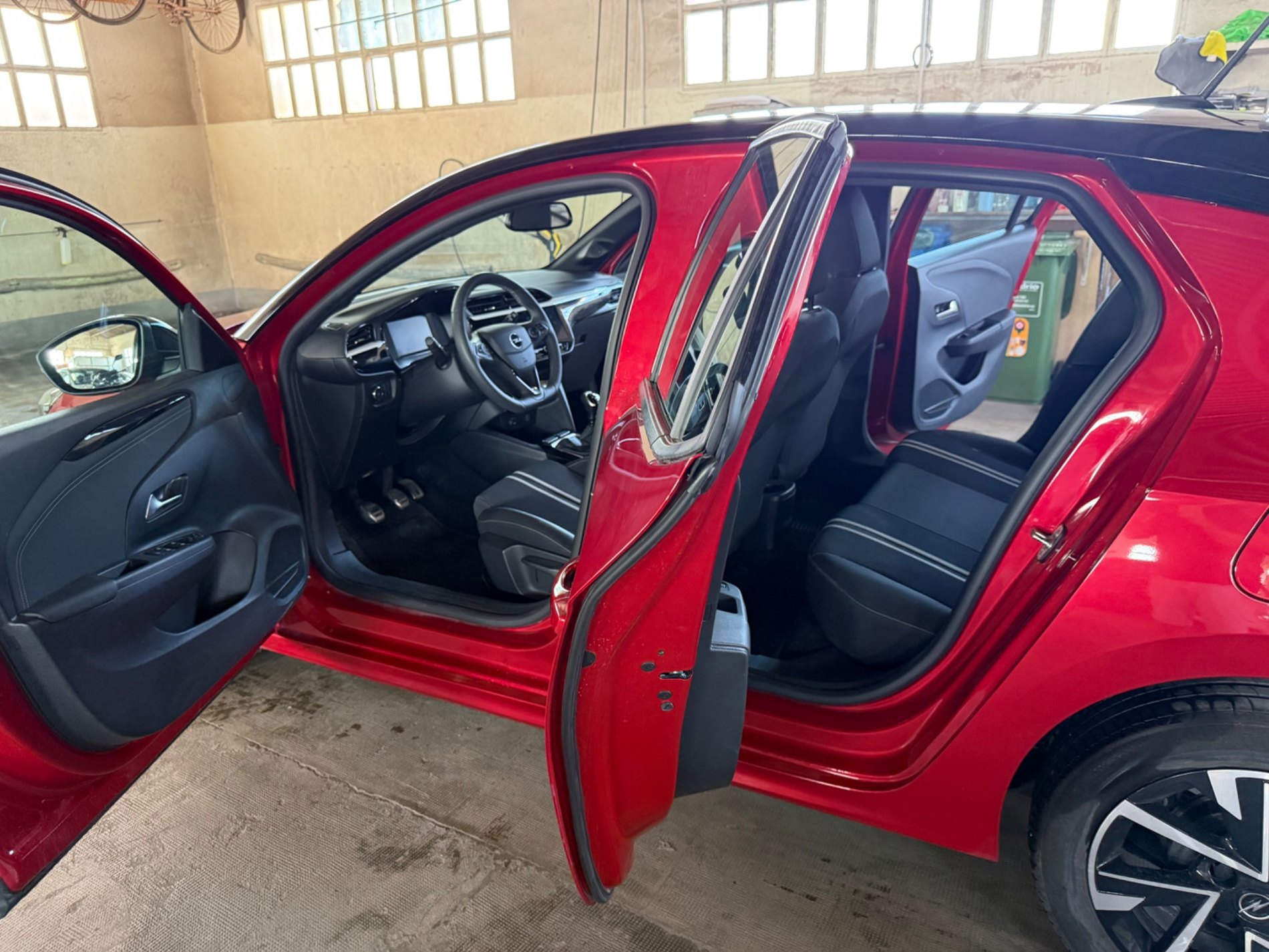 Habitáculo completo del Opel Corsa GS