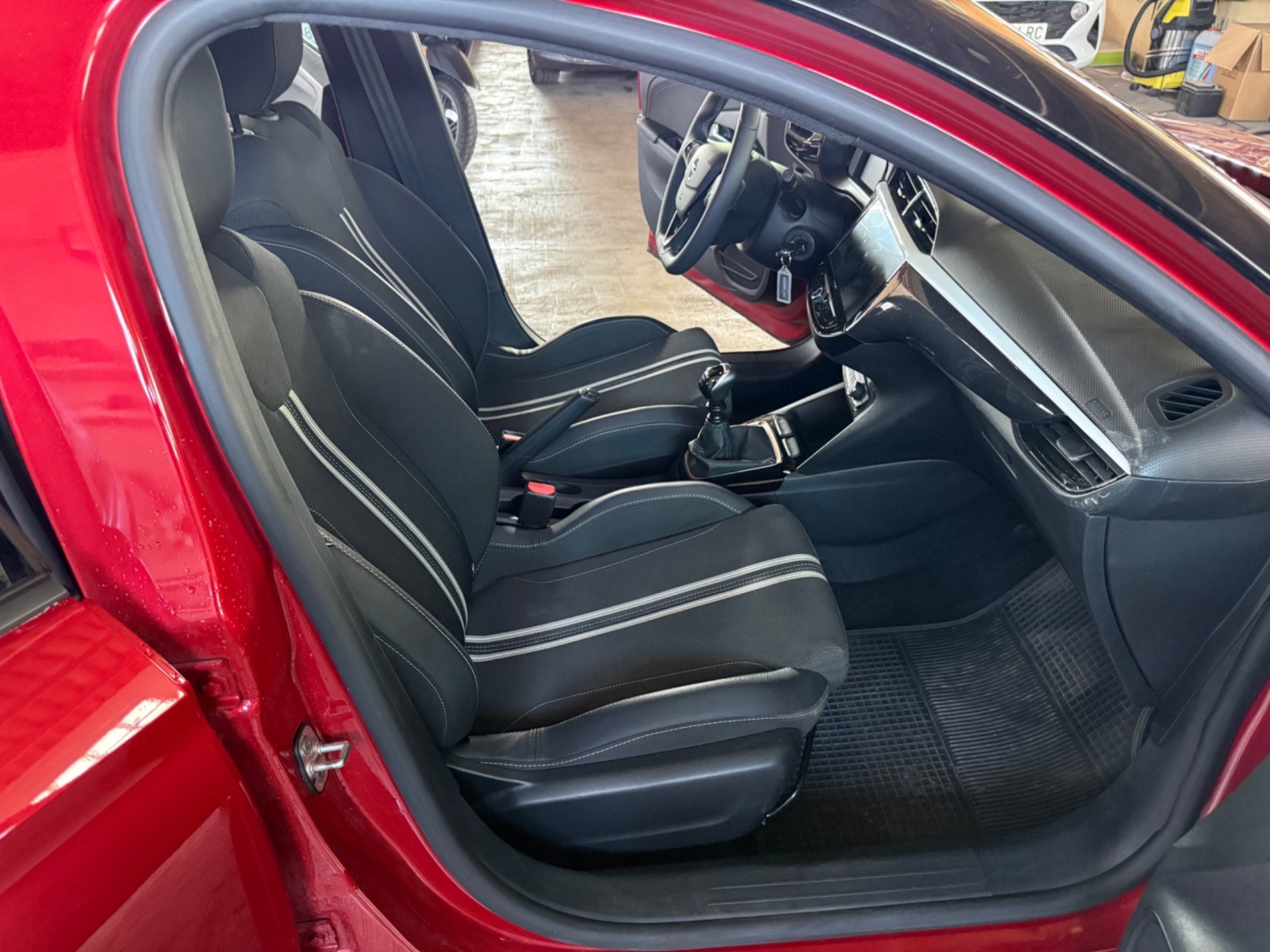 Asientos delanteros del Opel Corsa GS