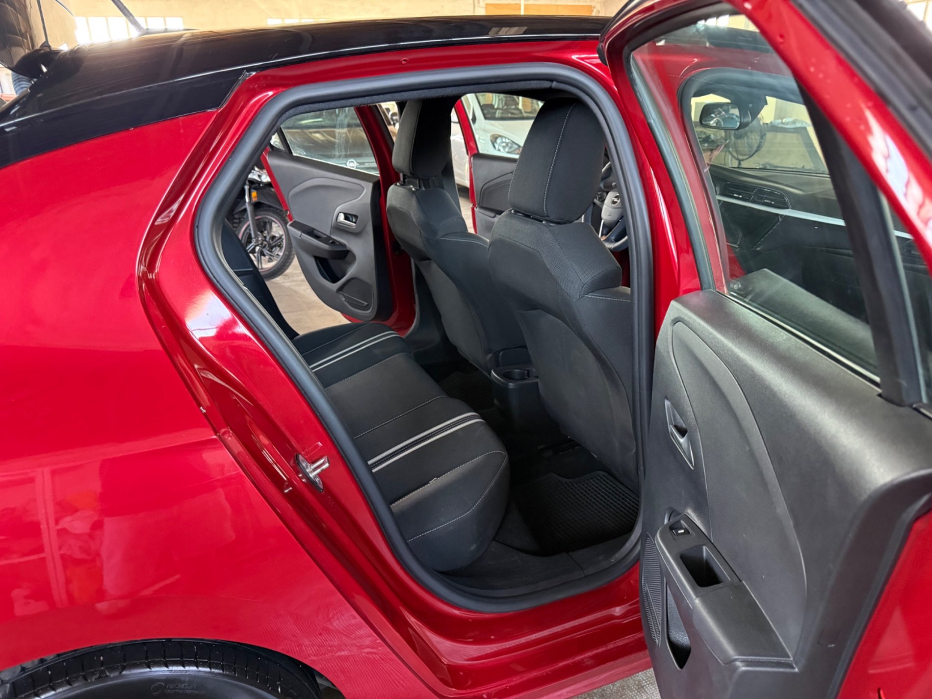 Plazas traseras del Opel Corsa GS